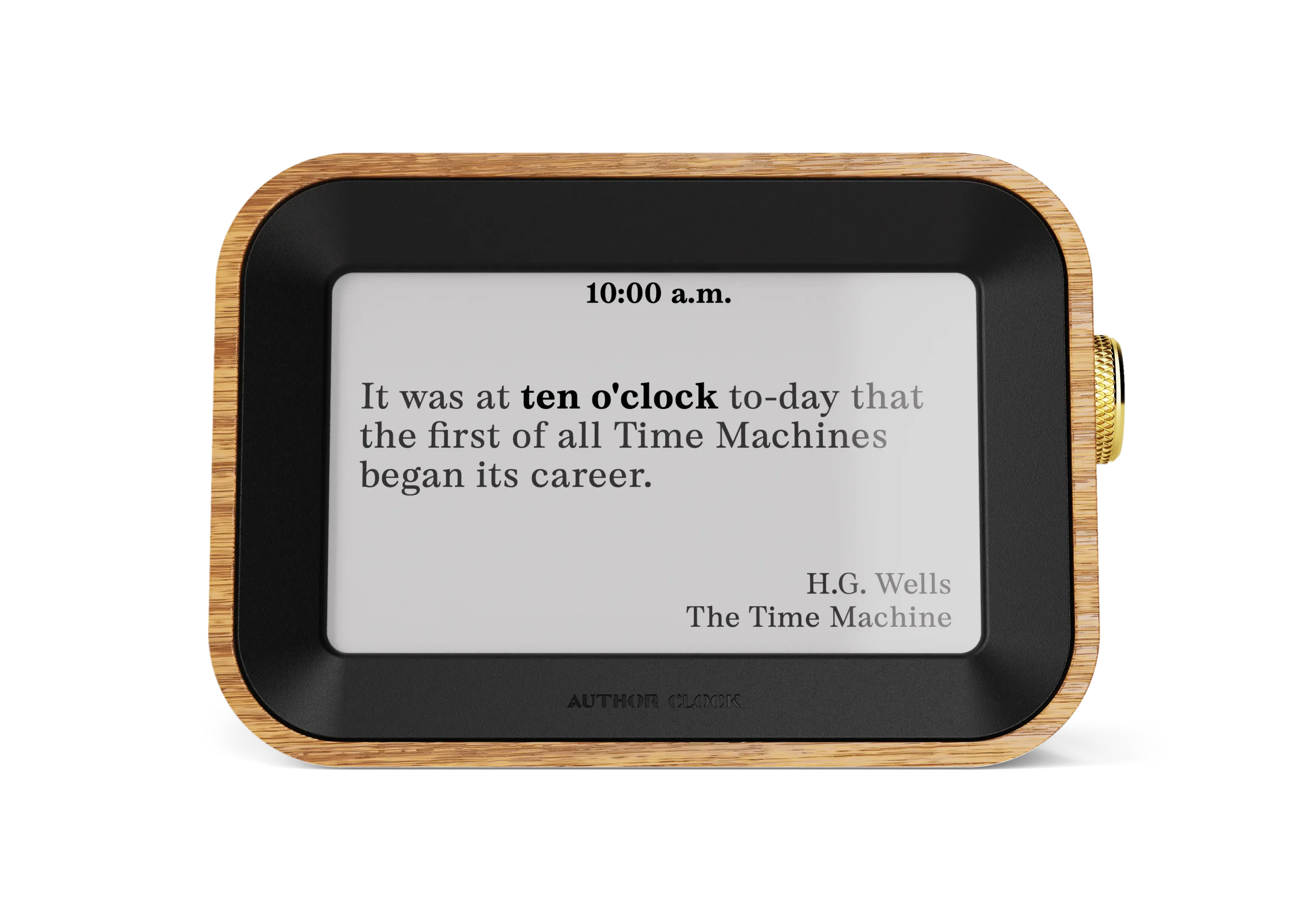 Time Told Through Literature
